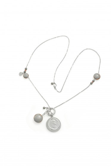 NECKLACE MADEMOISELLE LUNGA COL. GREY